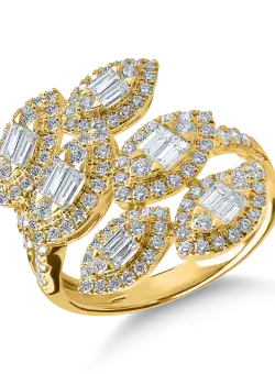 Inel din aur galben cu diamante de 1.3ct