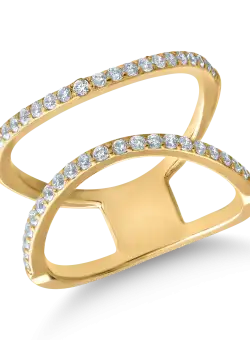 Inel din aur galben de 14K