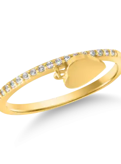 Inel din aur galben de 14K