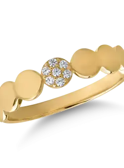 Inel din aur galben de 14K