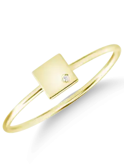 Inel din aur galben de 14K