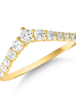 Inel din aur galben de 14K