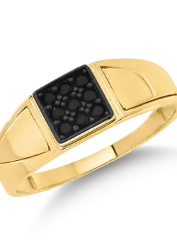 Inel din aur galben pentru barbati