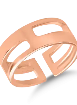 Inel din aur roz de 14K