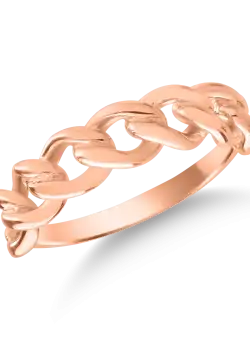 Inel din aur roz de 14K