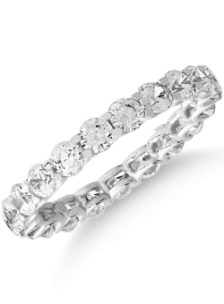 Inel eternity din aur alb