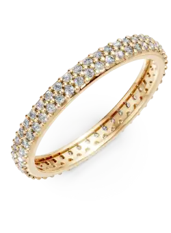 Inel eternity din aur galben