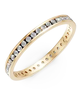 Inel eternity din aur galben