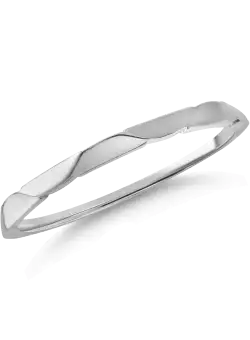 Inel minimalist din aur alb