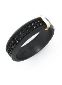 Inel Skyline Sleek Black