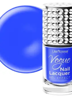 Lac de unghii, Lila Rossa, Vogue, gel effect, 10 ml, Blue