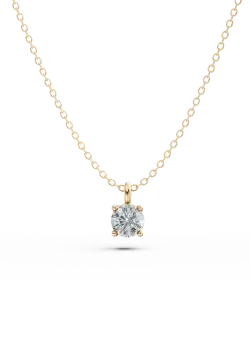 Lant cu pandantiv din aur galben