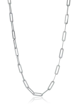 Lant cu zale din aur alb