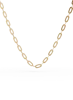 Lant cu zale din aur galben