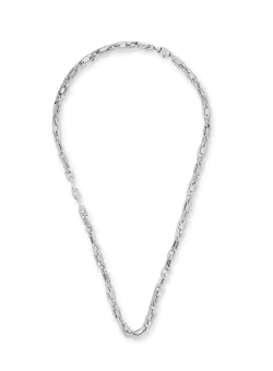 Lant din aur alb cu zale