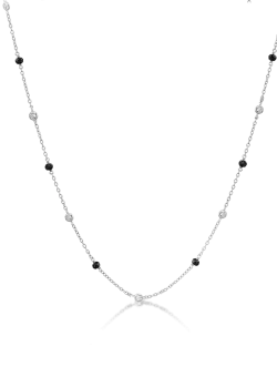 Lant din aur alb de 14K