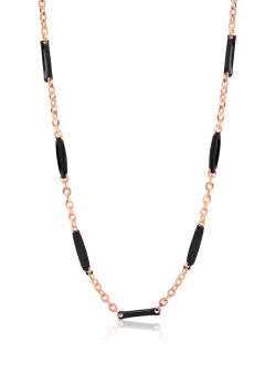 Lant din aur roz de 14K