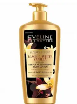 Lotiune de corp Eveline Cosmetics Luxury Expert Black &amp; White Vanilla 350 ml