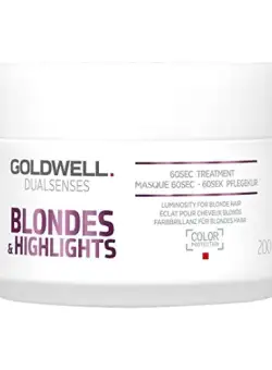 Masca pentru Par Blond - Goldwell Dualsenses Blondes &amp; Highlights 60sec Treatment 200 ml