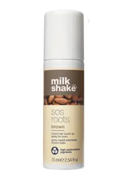 Milk Shake Roots - Spray corector radacina si par alb colorare temporara Castaniu 75ml