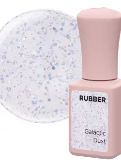 Oja semipermanenta Lilac Rubber Galactic Dust 6 g