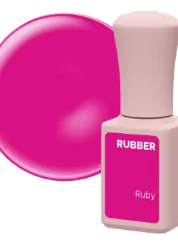 Oja semipermanenta Lilac Rubber Ruby 6 g