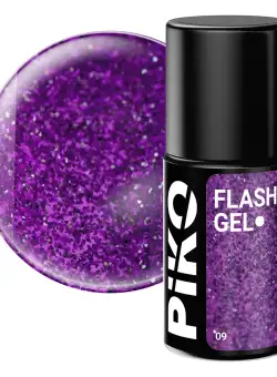 Oja semipermanenta Piko, Flash Gel, 7 g, 09 Purple