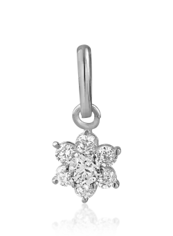 Pandantiv din aur alb