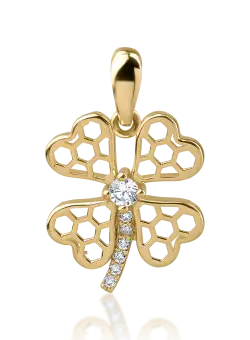 Pandantiv din aur galben