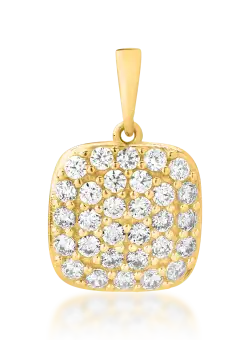 Pandantiv din aur galben de 14K