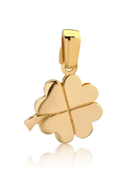 Pandantiv din aur galben de 14K