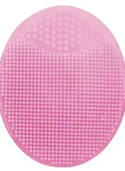 Perie pentru fata din silicon pink IDC INSTITUTE FACIAL CLEANSING PAD