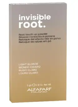 Pudra Coloranta pentru Radacini - Alfaparf Milano Invisible Root Powder, nuanta Light Blonde, 5 g