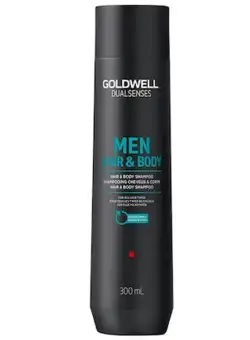 Sampon Barbati pentru Par si Corp - Goldwell Dual Senses Men Hair &amp; Body Shampoo, 300 ml