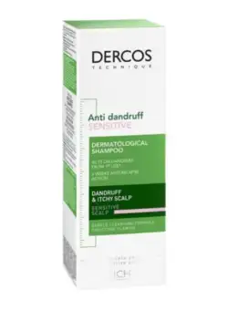 Sampon&nbsp;anti-matreata pentru scalp sensibil Dercos Sensitive, Vichy, 200 ml