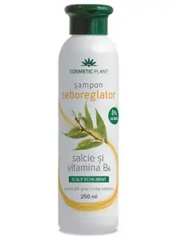 Sampon Seboreglator cu Salcie si Vitamina B6 Cosmetic Plant, 250ml