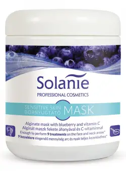 Solanie Sensitive - Masca alginata calmanta cu afine si vitamina C 90g