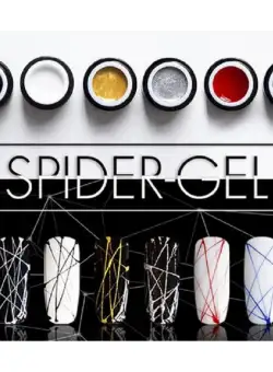 Spider gel FSM ARGINTIU #6 - SP092