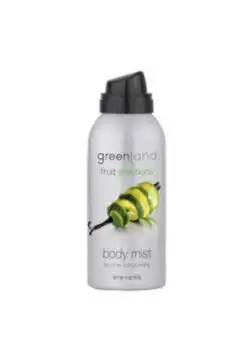 Spray deodorant Body mist, cu lamaie verde si vanilie, Greenland, 75 ml