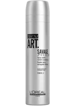 Spray Pudra pentru Fixare Puternica - L&#039;Oreal Professionnel Tecni Art Savage Panache, 250ml