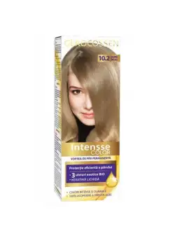 Vopsea de păr permanentă Gerocossen Intensse Color 10.2 Blond &Icirc;nchis , 50 ml