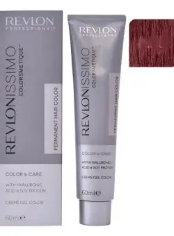 Vopsea Permanenta - Revlon Professional Revlonissimo Colorsmetique Permanent Hair Color, nuanta 6.65 Dark Mahogany Red Blonde, 60ml