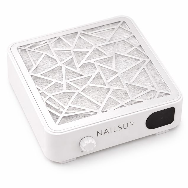 Aspirator NAILSUP Praf Unghii X10 Brushless, 48W, Alb