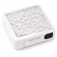 Aspirator NAILSUP Praf Unghii X10 Brushless, 48W, Alb