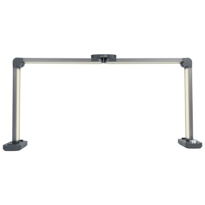 Lampa LED Profesionala Manichiura / Cosmetica LUXORISE StellarFrame PRO, Titanium Silver