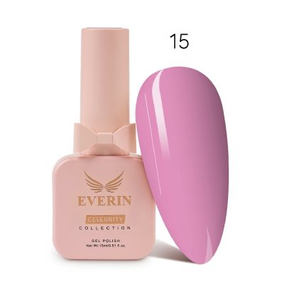 Ojă Semipermanentă Pink Punk Everin Celebrity 15 Roz 15ml