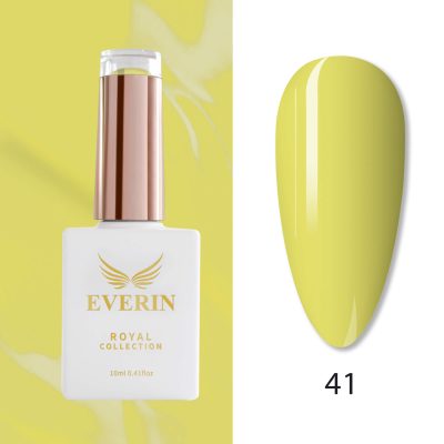 Oja Semipermanentă Everin Royal Collection 10 ml – 41 Royal Lime Glow | Galben Lime Fresh