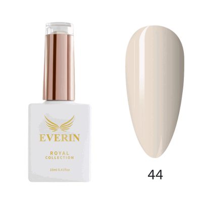 Oja Semipermanentă Everin Royal Collection 10 ml – 44 Royal Nude Beige | Nude-Bej Natural
