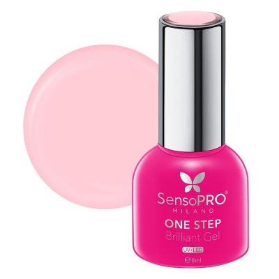 Oja Semipermanenta One Step Brilliant Gel SensoPRO Milano 8ml, Rose Empire #32