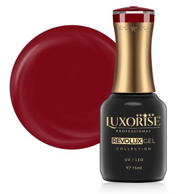 Oja Semipermanenta Revolux LUXORISE, VIP Red 15ml